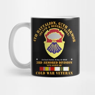 4th Bn 67th Armor -  3rd AR Div w COLD SVC Mug